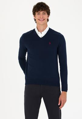 Erkek Lacivert Basic Kazak - 50275819020