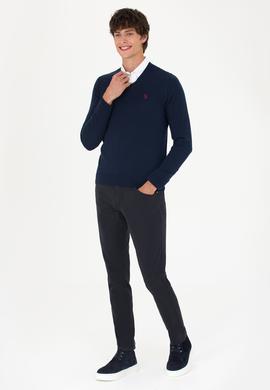 Erkek Lacivert Basic Kazak - 50275819020