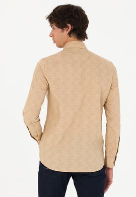 Erkek Taş Uzun Kollu Gömlek - 50272442064