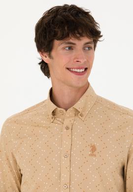 Erkek Taş Uzun Kollu Gömlek - 50272442064