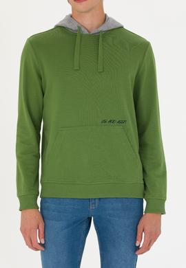 Erkek Yeşil Sweatshirt - 50276540020