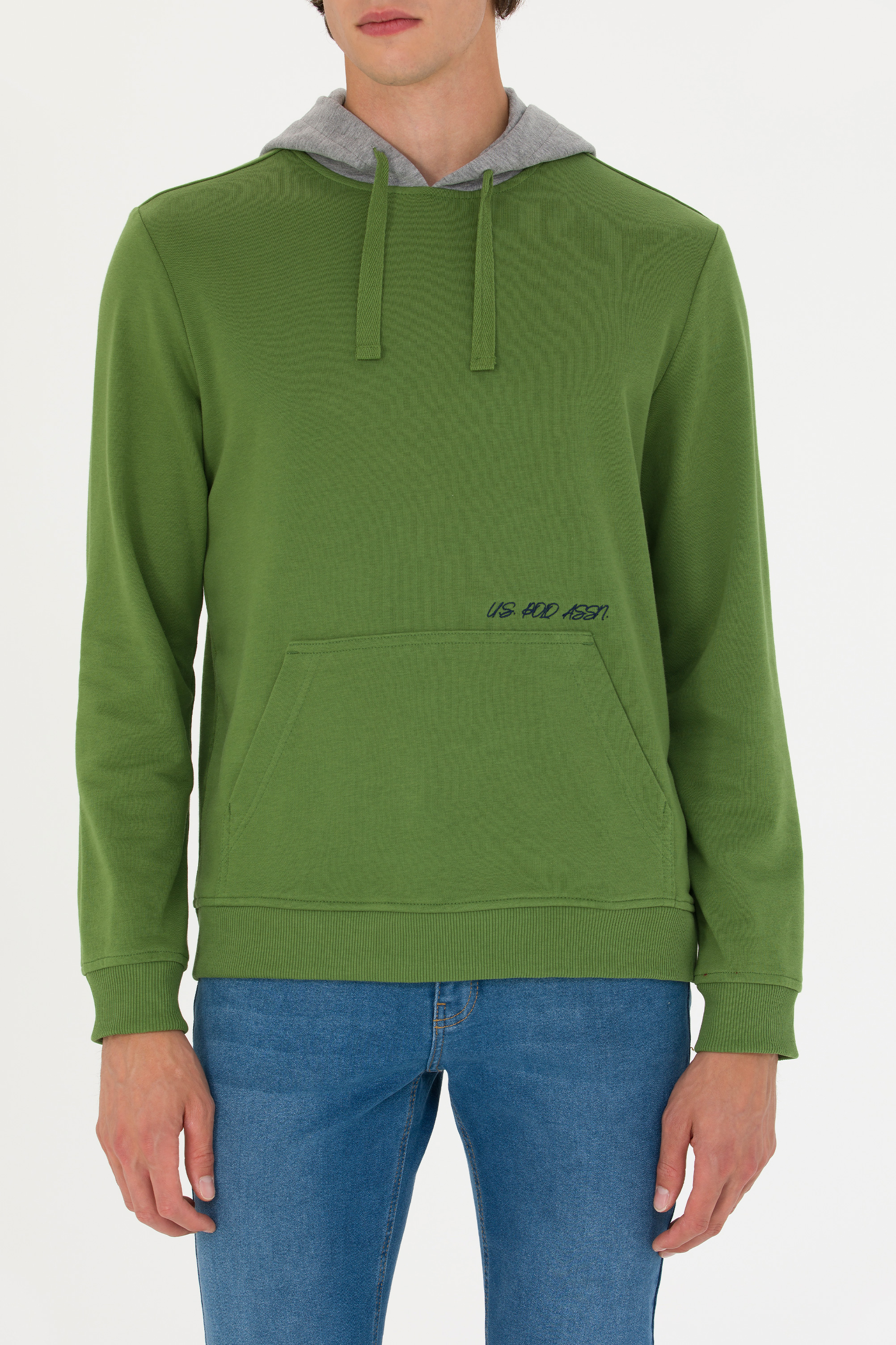 Erkek Yeşil Sweatshirt