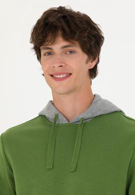 Erkek Yeşil Sweatshirt - 50276540020