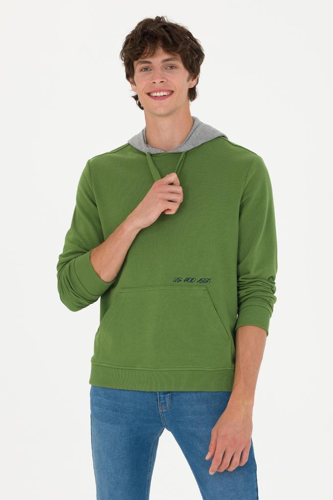 Erkek Yeşil Sweatshirt