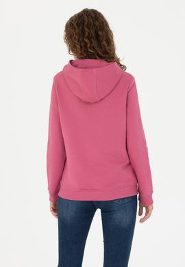 Kadın Pembe Basic Sweatshirt - 50256249048