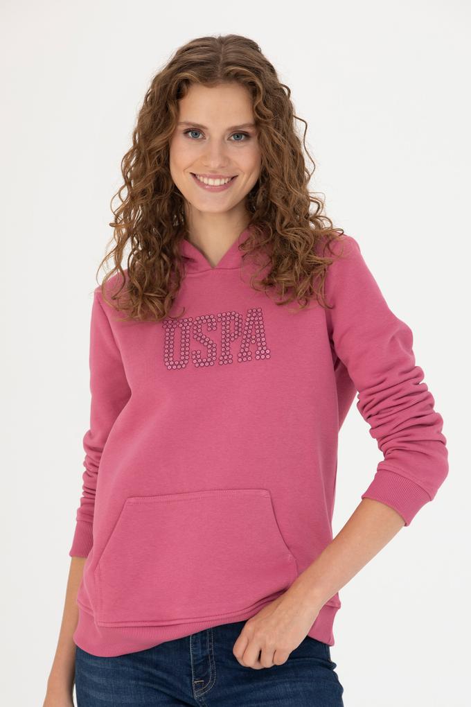 Kadın Pembe Basic Sweatshirt