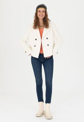 Kadın Krem Kaşe Mont - 50271203029