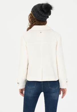 Kadın Krem Kaşe Mont - 50271203029