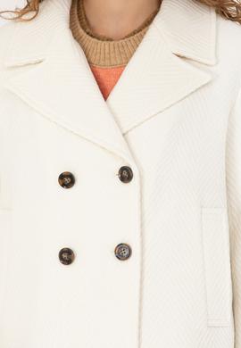 Kadın Krem Kaşe Mont - 50271203029