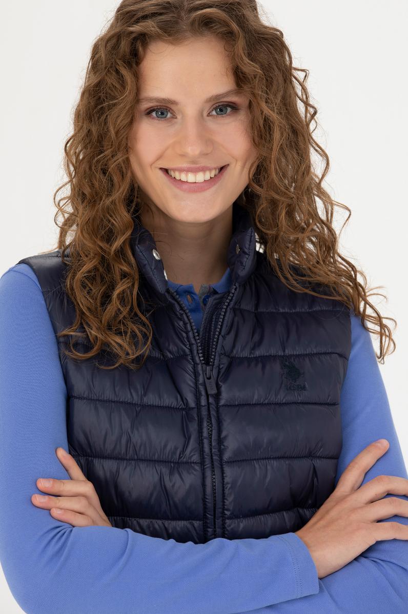 Kadın Lacivert Yelek