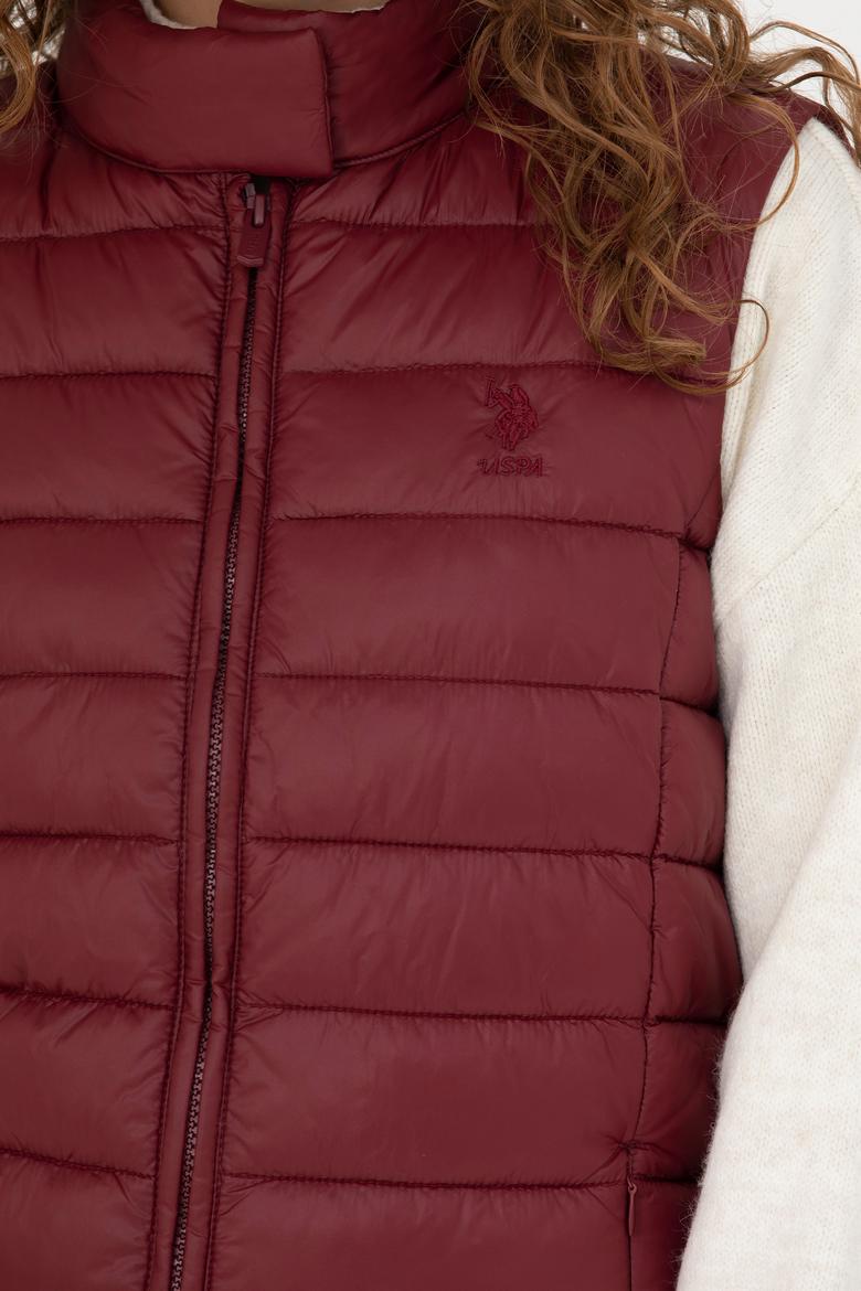 Kadın Bordo Yelek - 50275669058