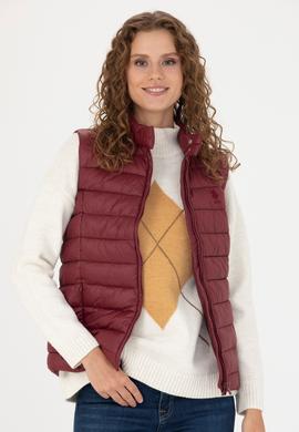 Kadın Bordo Yelek - 50275669058