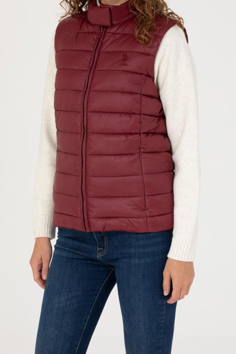 Kadın Bordo Yelek - 50275669058