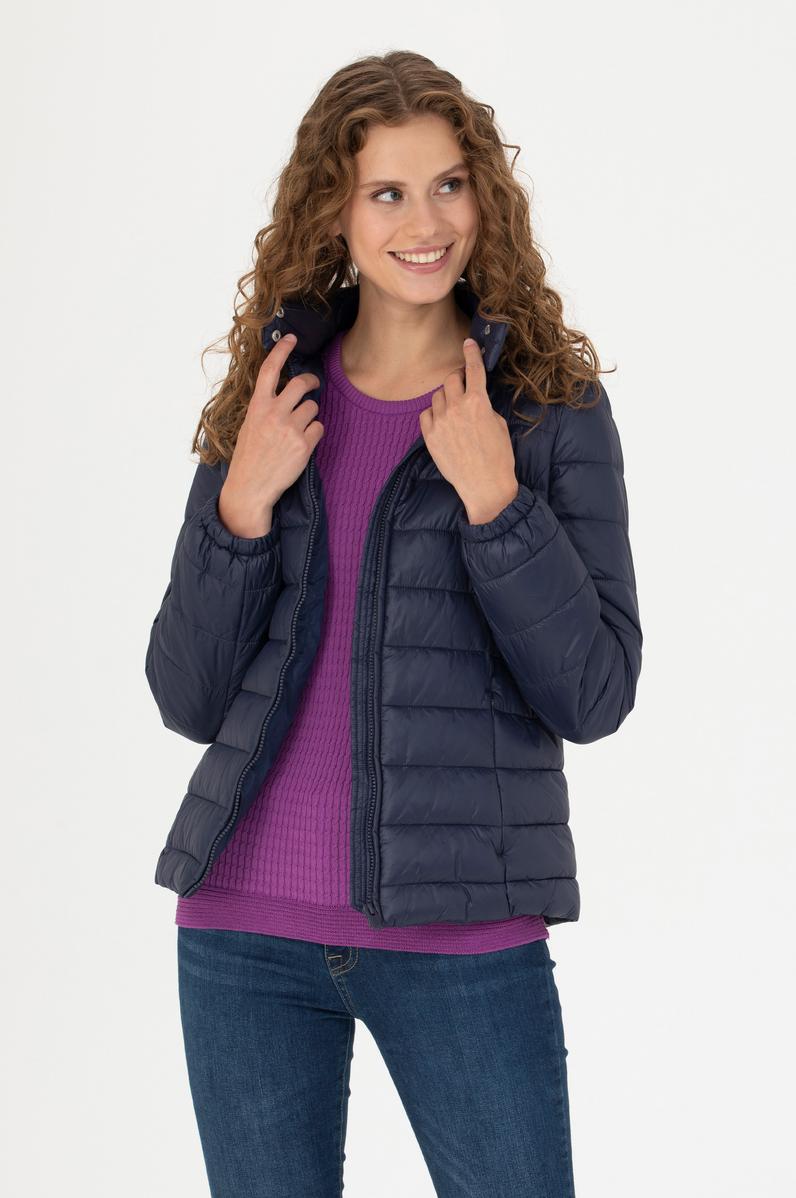 Kadın Lacivert Mont