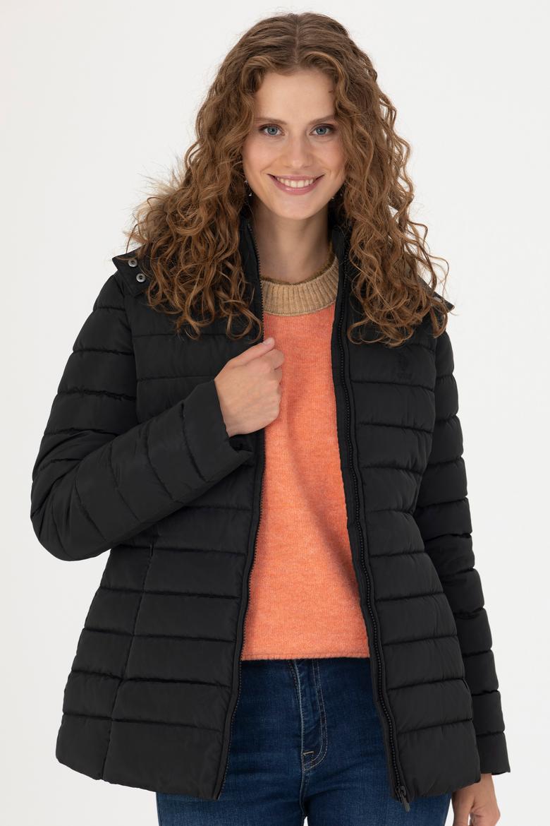 Kadın Siyah Mont - 50271095013