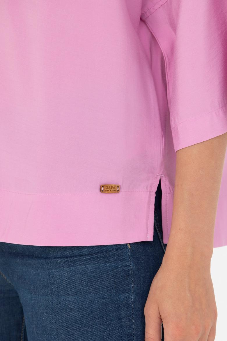 Kadın Manolya Kısa Kollu Gömlek - 50263178018