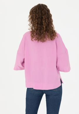 Kadın Manolya Kısa Kollu Gömlek - 50263178018