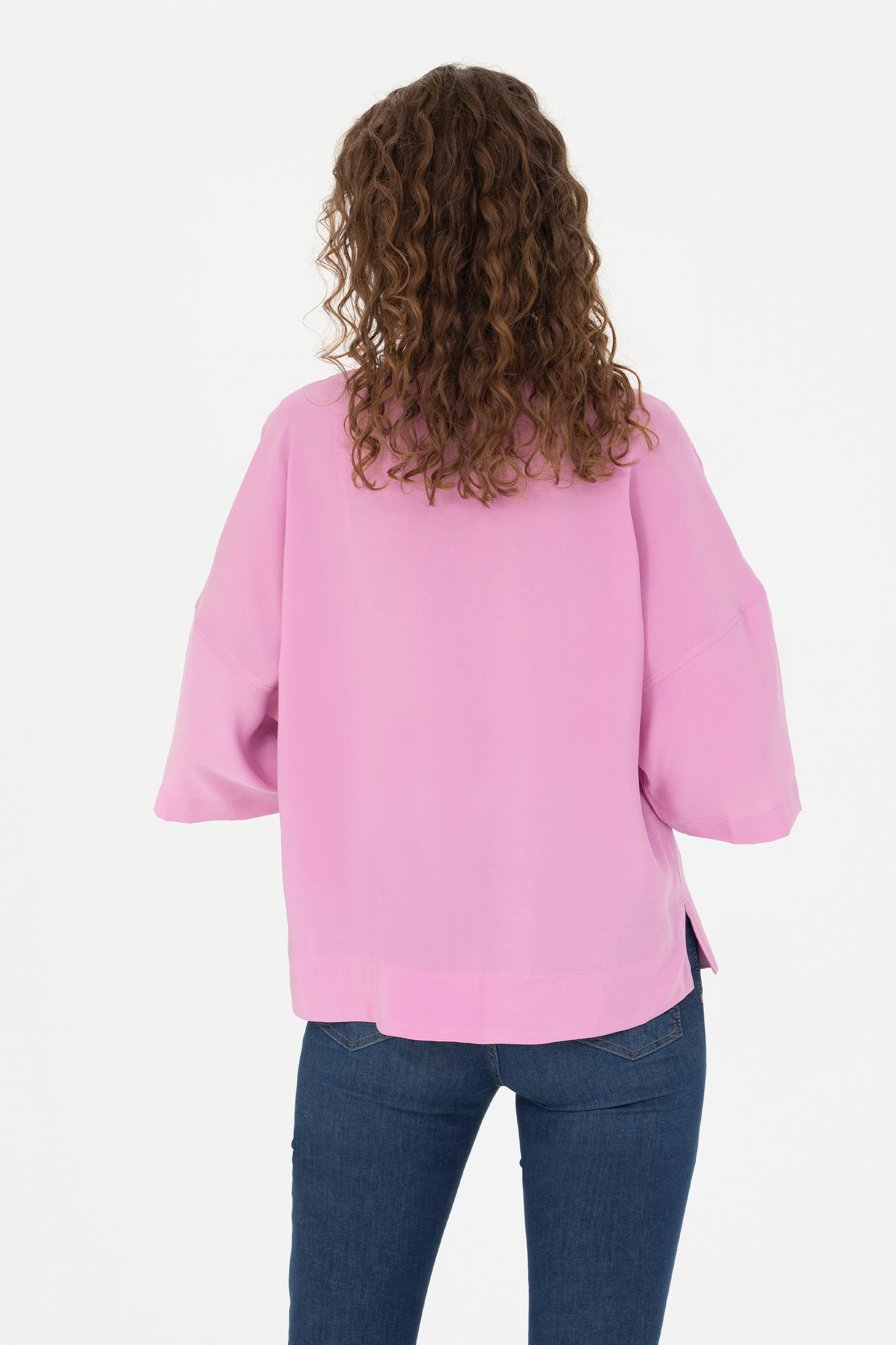 Kadın Manolya Kısa Kollu Gömlek