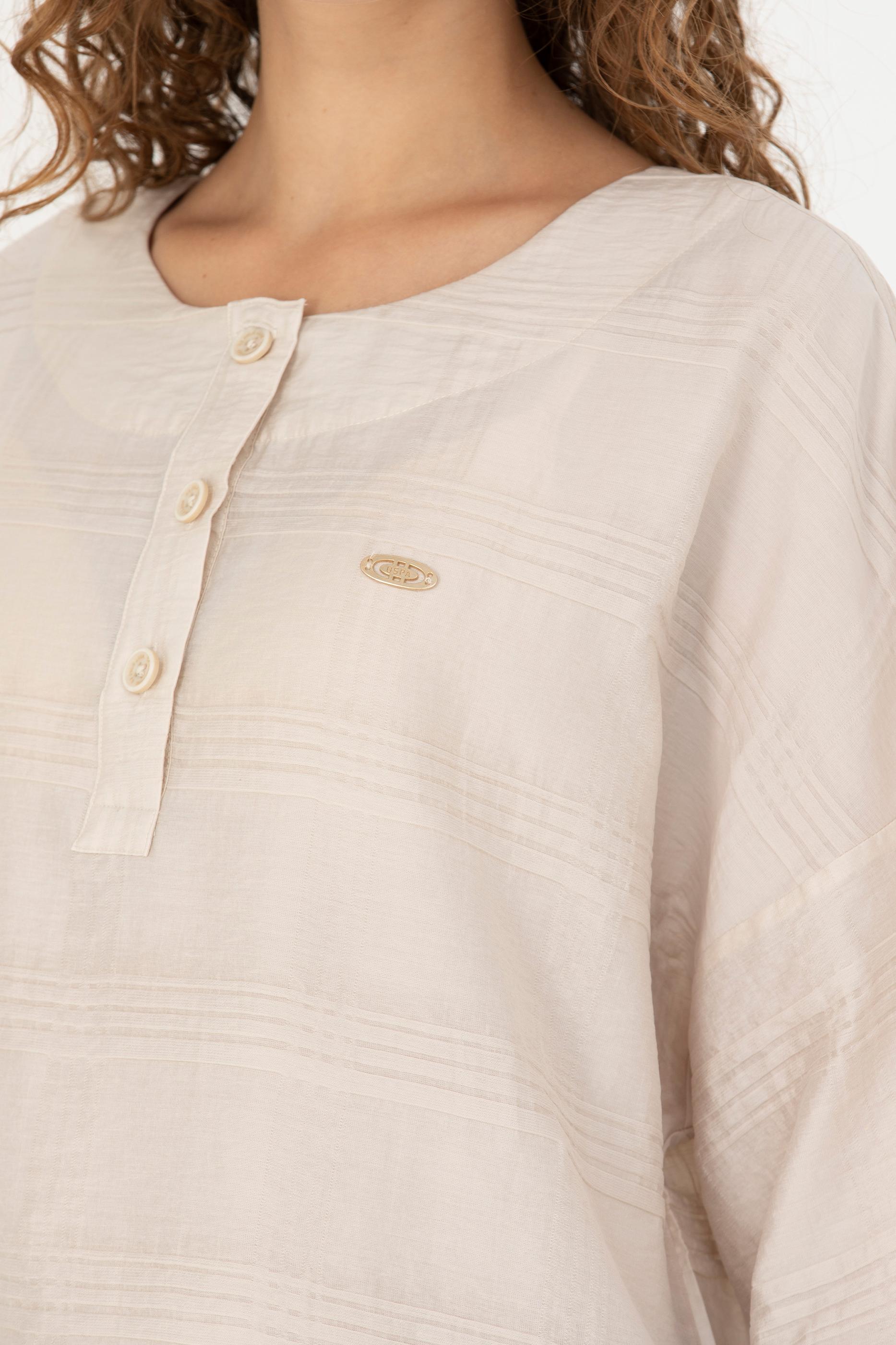 Kadın Taş Kısa Kollu Gömlek