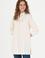Kadın Ekru Uzun Kollu Gömlek