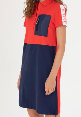 Kadın Kırmızı Örme Elbise - 50263964026