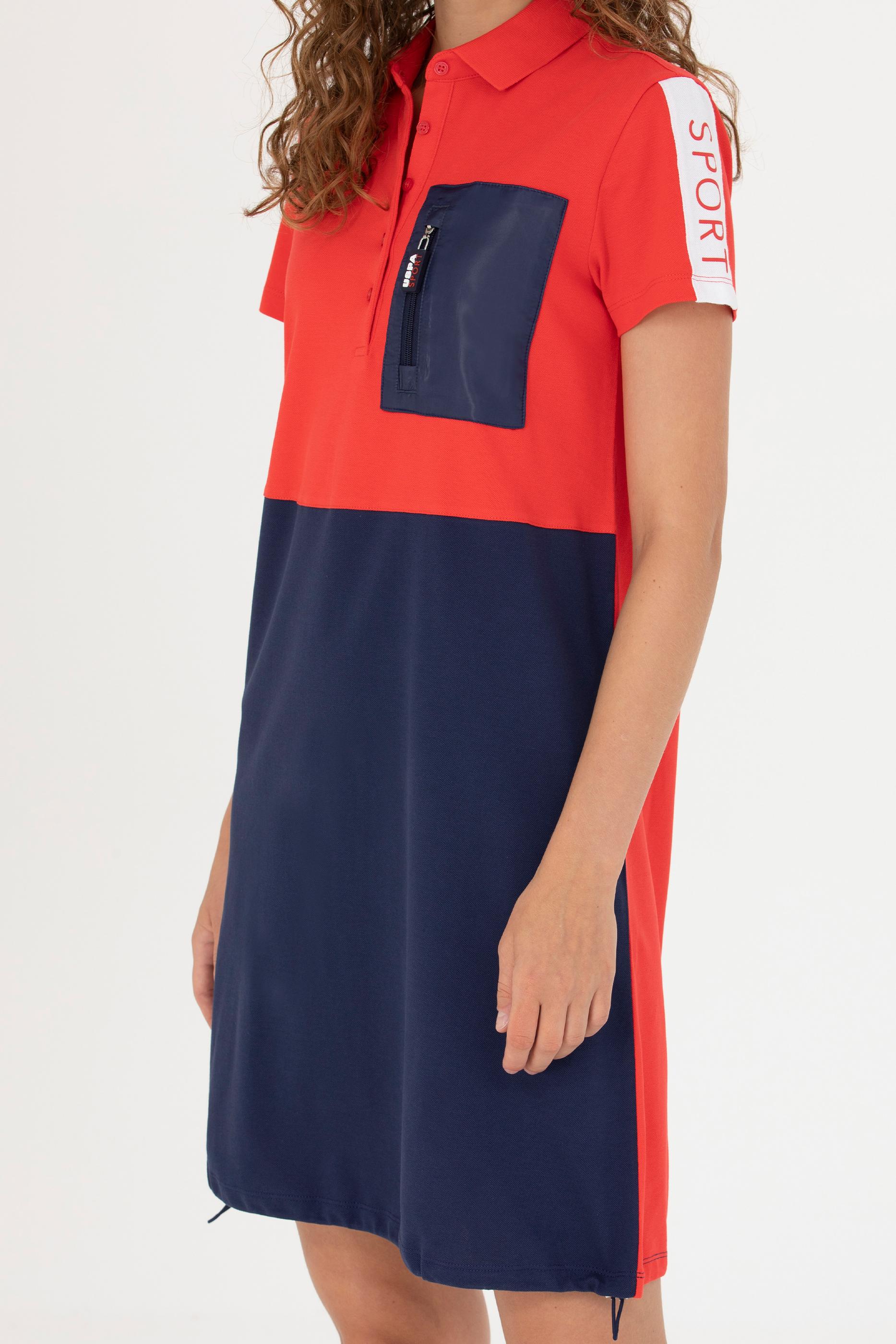 Kadın Kırmızı Örme Elbise