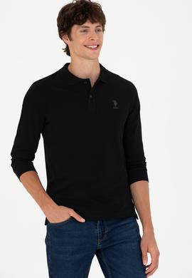 Erkek Siyah Basic Sweatshirt - 50269404017