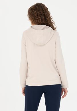Kadın Krem Kapüşonlu Sweatshirt - 50276601005
