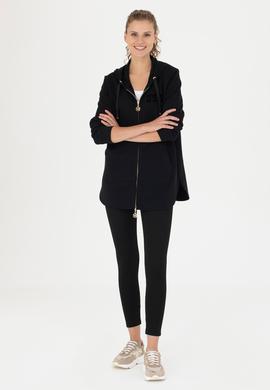 Kadın Siyah Tayt - 50277168005