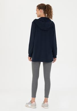 Kadın Antrasit Melanj Tayt - 50277168018