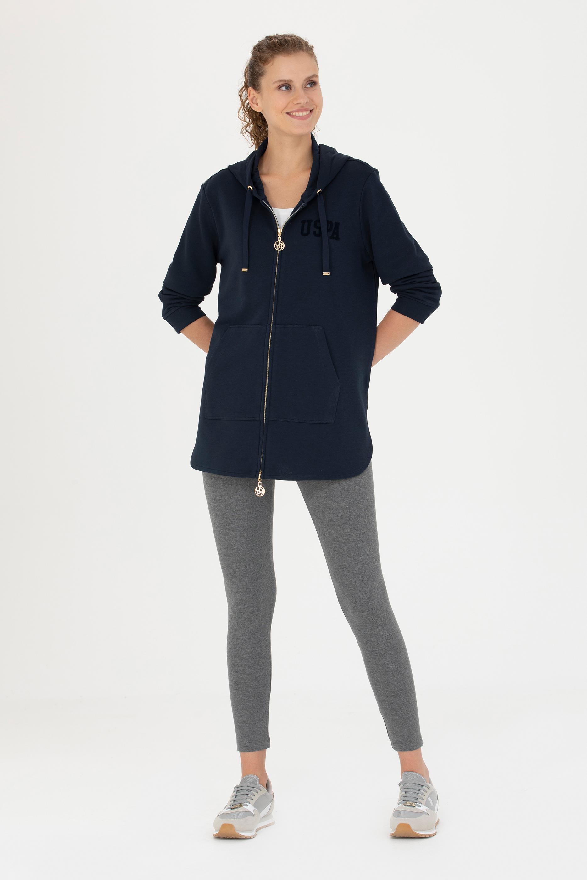 Kadın Antrasit Melanj Tayt