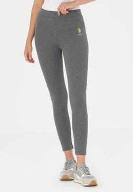 Kadın Antrasit Melanj Tayt - 50277168018