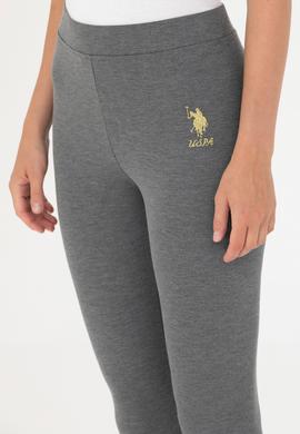 Kadın Antrasit Melanj Tayt - 50277168018