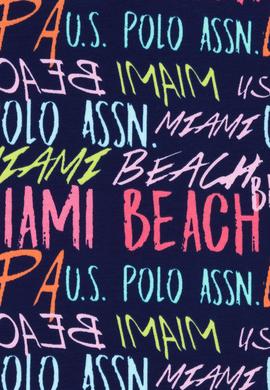 Kız Çocuk Kırmızı Bisiklet Yaka Tişört - 50276748012