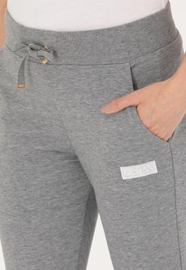 Kadın Gri Melanj Eşofman Altı - 50277191018