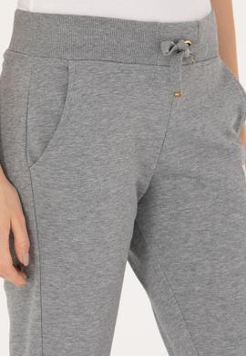 Kadın Gri Melanj Eşofman Altı - 50277191018