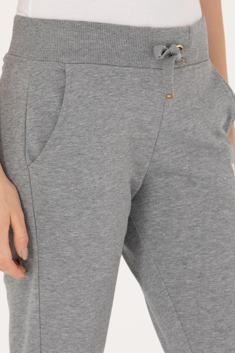 Kadın Gri Melanj Eşofman Altı - 50277191018