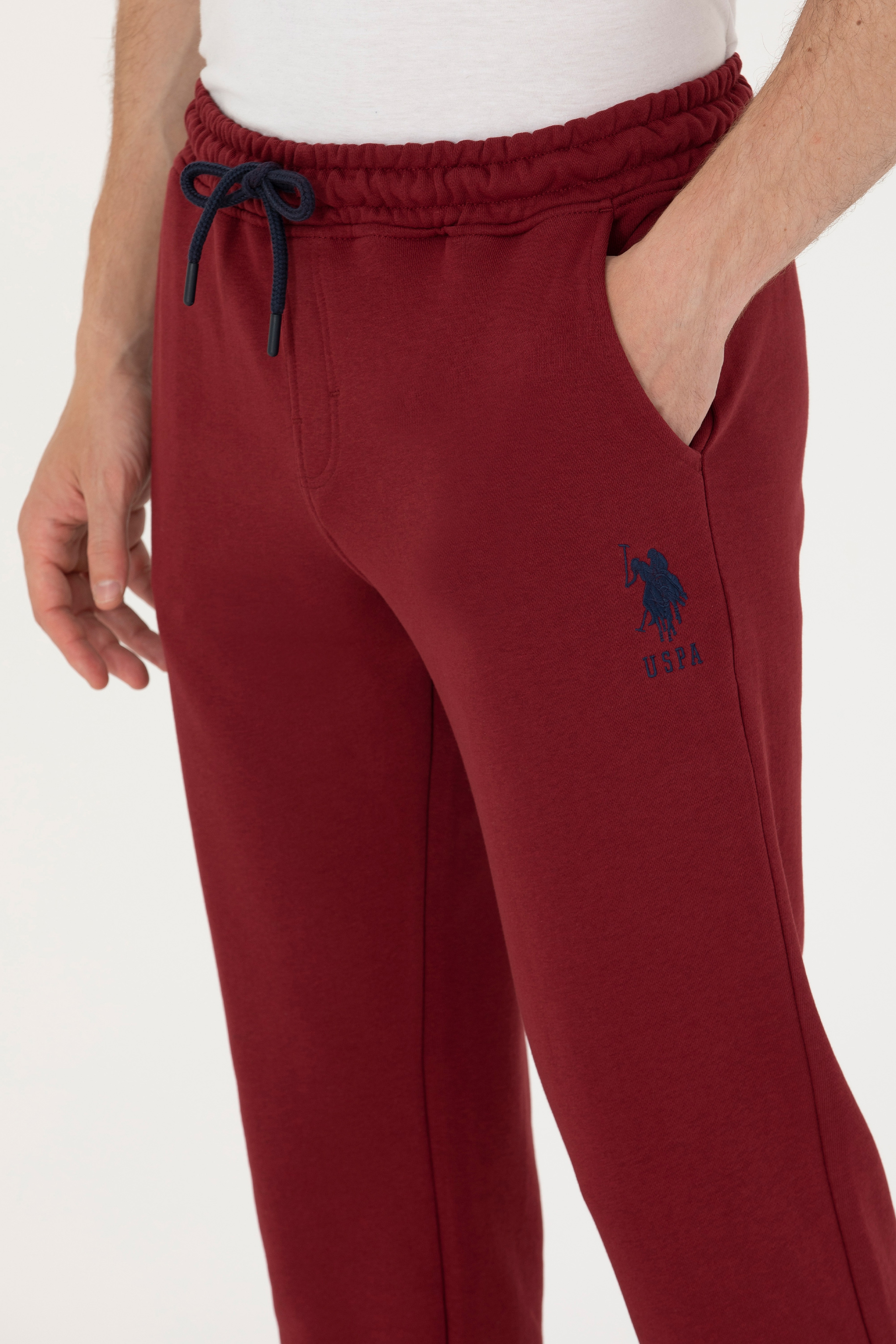 Erkek Bordo Eşofman Altı - Image 6