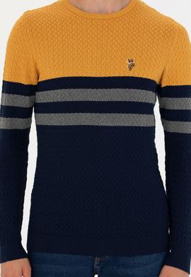 Erkek Lacivert Kazak - 50275753020