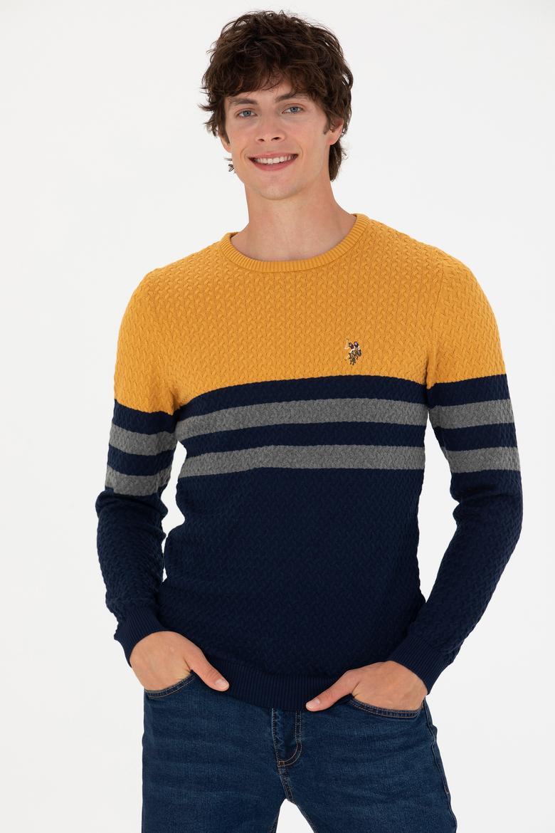 Erkek Lacivert Kazak - 50275753020