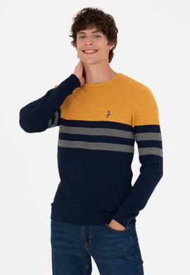 Erkek Lacivert Kazak - 50275753020