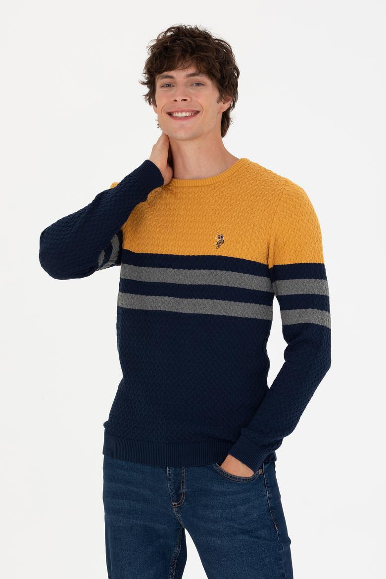 Erkek Lacivert Kazak