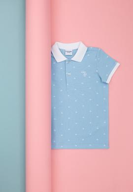 Erkek Çocuk Beyaz Polo Yaka Tişört - 50278143055