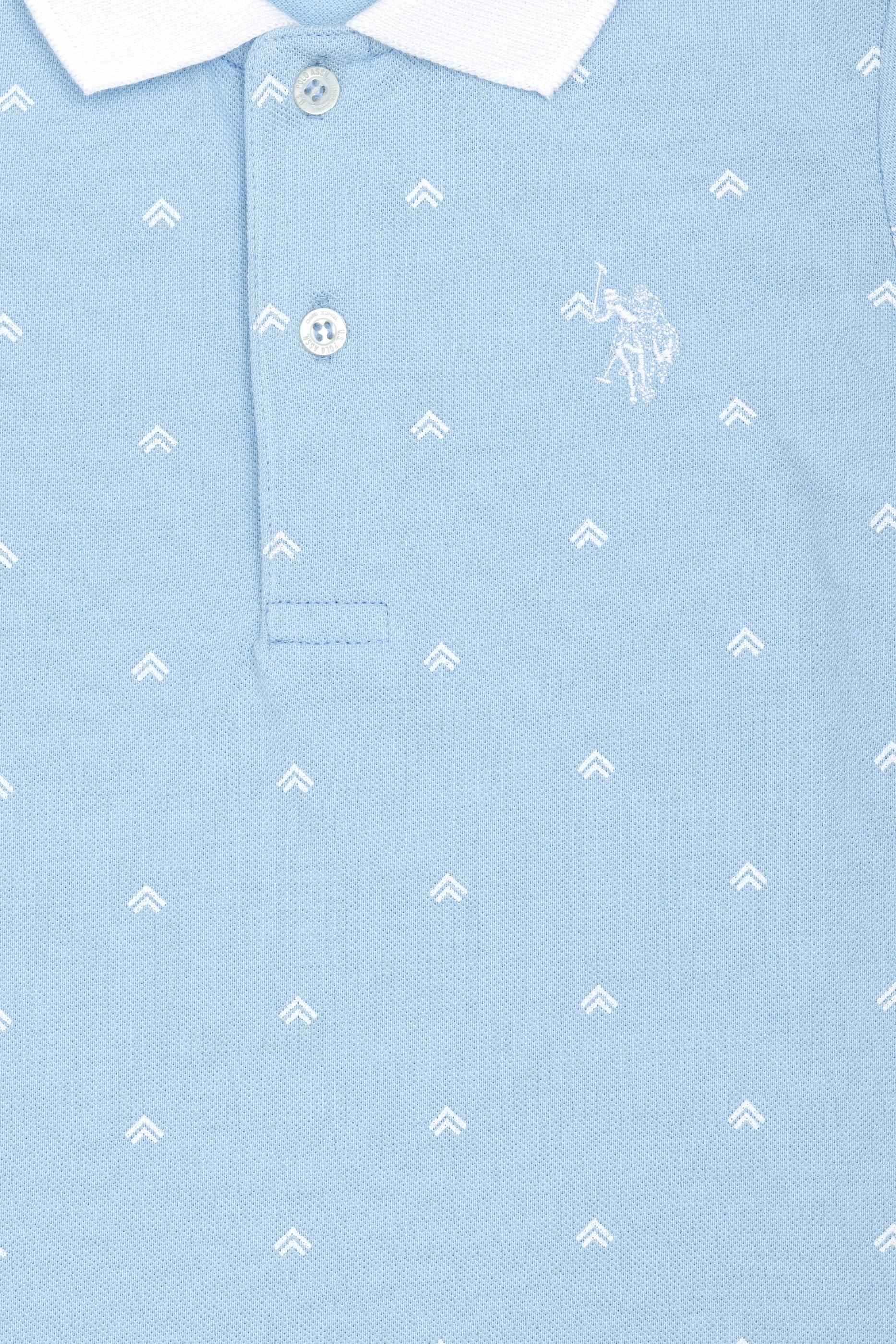 Erkek Çocuk Beyaz Polo Yaka Tişört