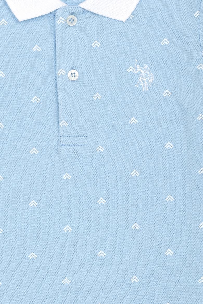 Erkek Çocuk Beyaz Polo Yaka Tişört - 50278143055