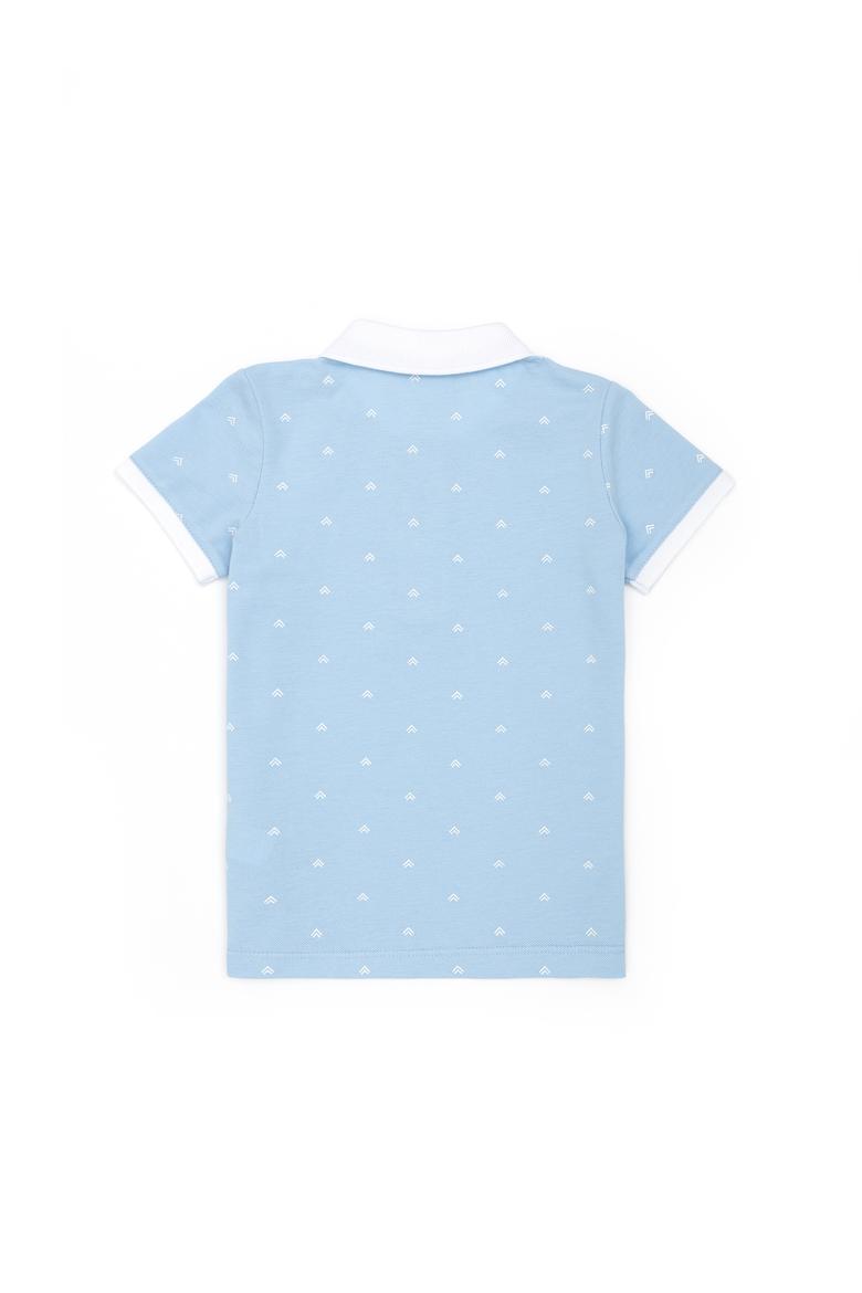 Erkek Çocuk Beyaz Polo Yaka Tişört - 50278143055