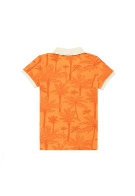 Erkek Çocuk Turuncu Polo Yaka Tişört - 50278151022