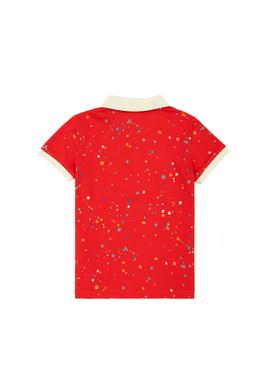 Erkek Çocuk Kırmızı Polo Yaka Tişört - 50278154049