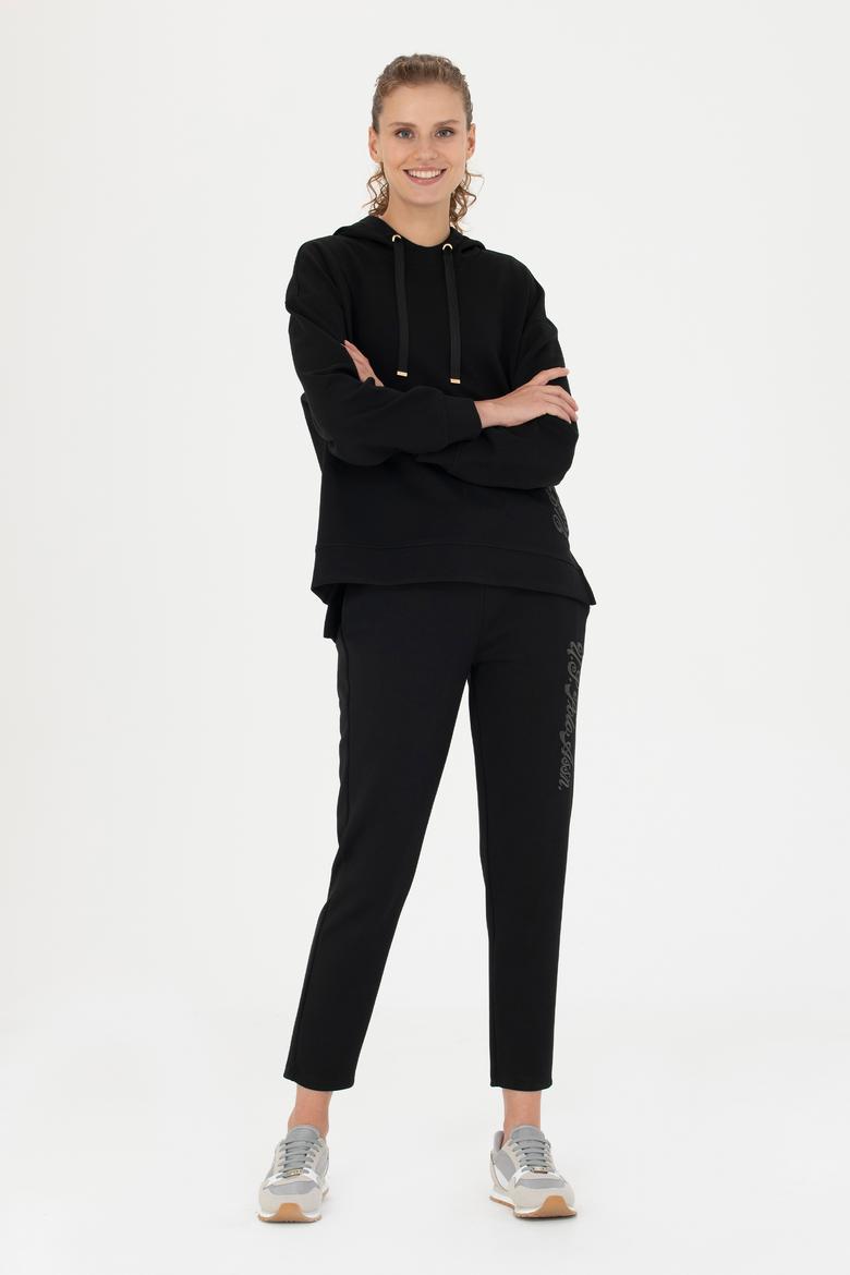 Kadın Siyah Eşofman Altı