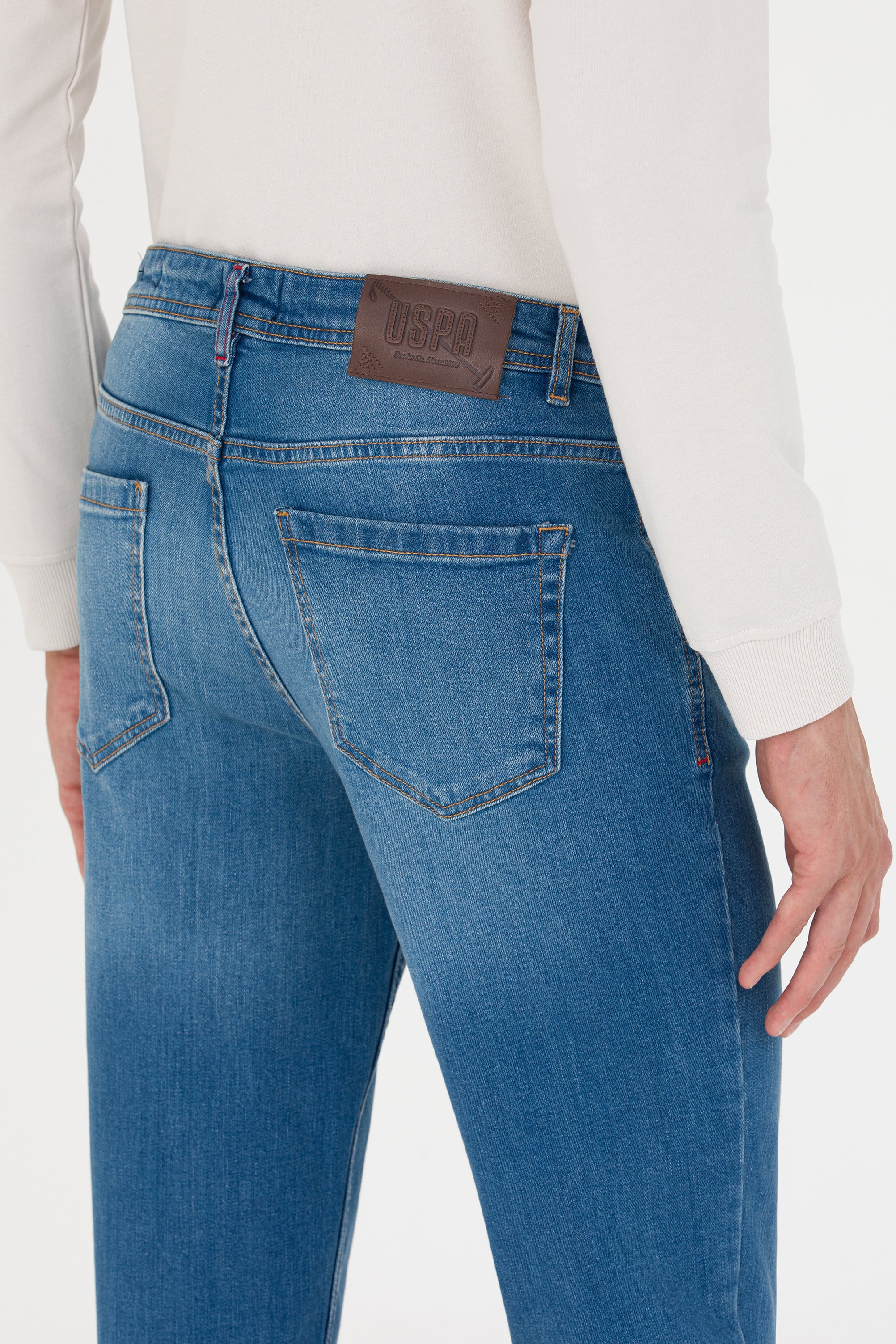 Erkek Mavi Jean Pantolon - Image 7